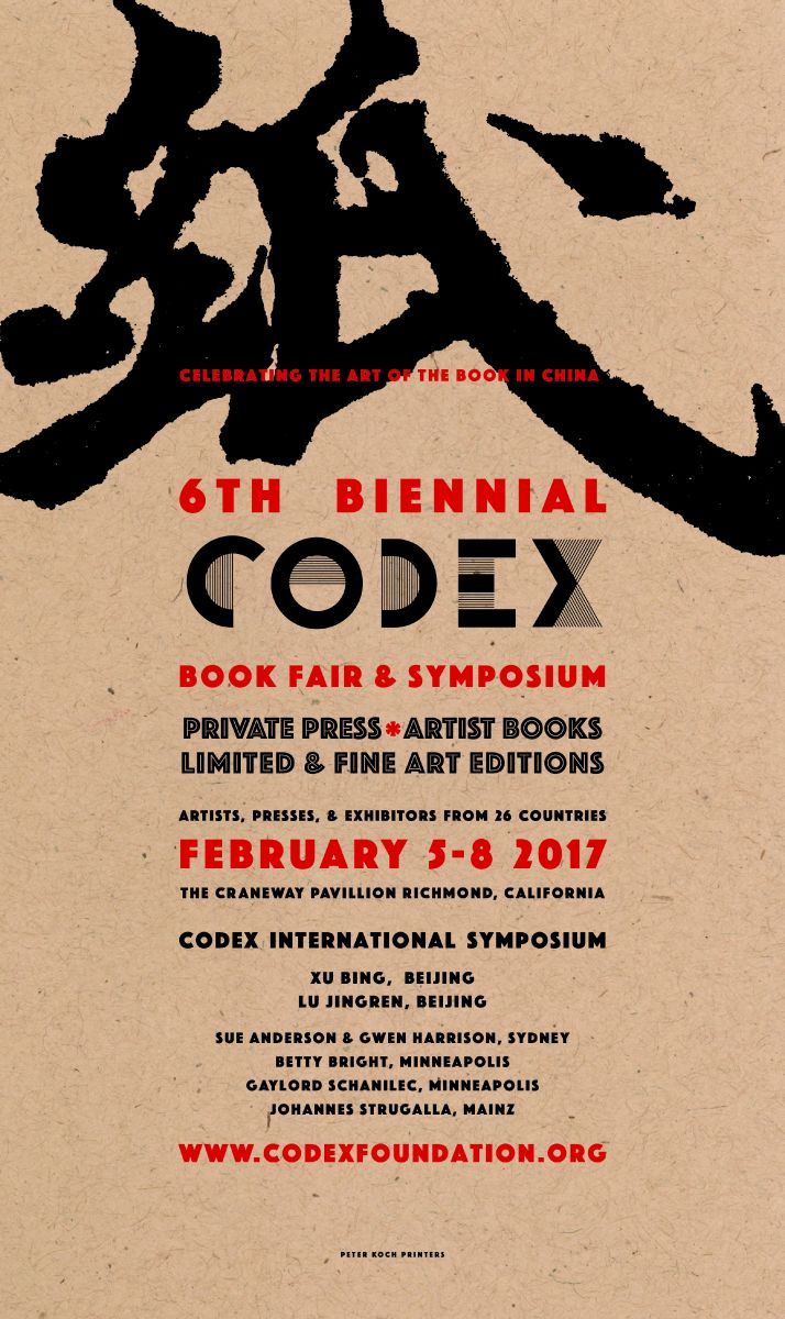 6th Biennial Codex Book Fair & Symposium